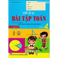 Vở ô li bài tập toán 4 - Kết nối tri thức với cuộc sống - Quyển 2 Vở ô li bài tập toán 4 - Kết nối tri thức với cuộc sống - Quyển 2